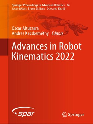 cover image of Advances in Robot Kinematics 2022